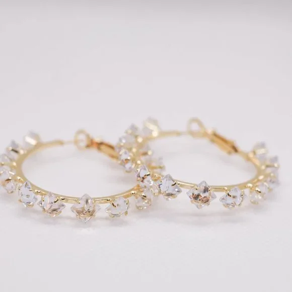 Gold plated Hook Earrings - Picture 1 of 6